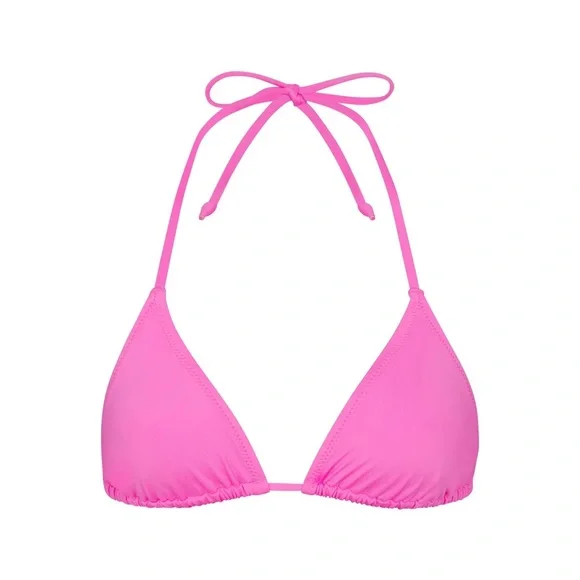 SKIMS Swim Triangle Top in Taffy - Picture 1 of 1